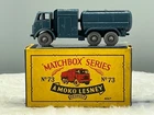 matchbox Lesney 1959 #73A,RAF Refueller.Mint boxed all original