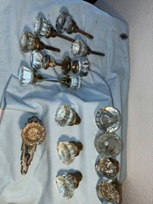 Mixed Lot of Antique Vintage Crystal Glass Do...