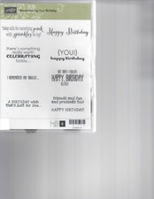 Stampin Up Remembering Your Birthday