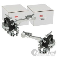 2X NTY TÜRfeststeller TÜRstopper Beidseitig Hinten Passend FüR CitroËN C3