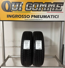 2 PNEUMATICI USATI INVERNALI CONTINENTAL 215/65/R17 99 H M+S - 7.7mm - 7.7mm