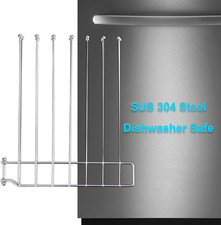 Foldable Bottle Drying Rack, Reusable Storage Bag Drying Rack, SUS 304 Stainl...