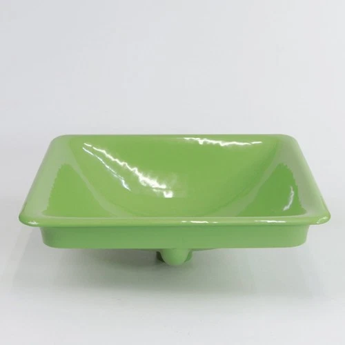 Kohler K-5400-PFG Iron Plains 18.5" Vessel Sink in Fresh Green, Read Description