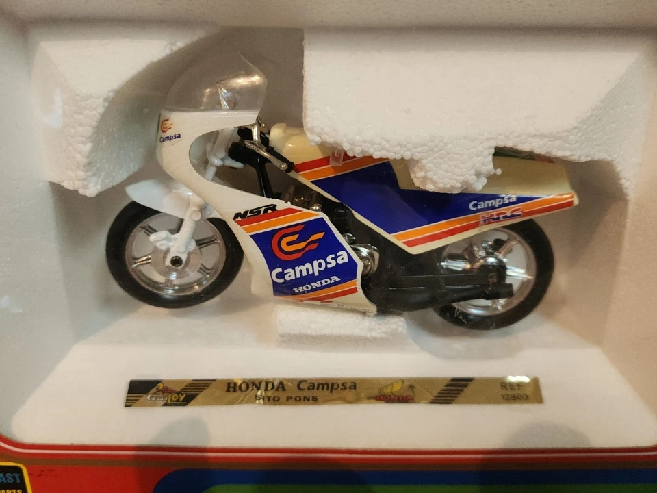 Guiloy 1/18 Die Cast Honda Campsa SITO PONS #12803 With Box - Image 2 of 4