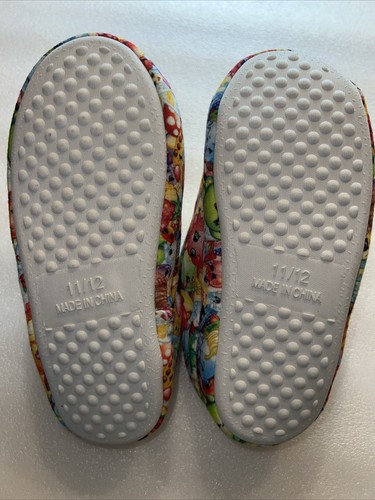 SHOPKINS SLIPPER GIRLS SHOE SIZE 11/12 - Pink Multi-Colored - Picture 4 of 4