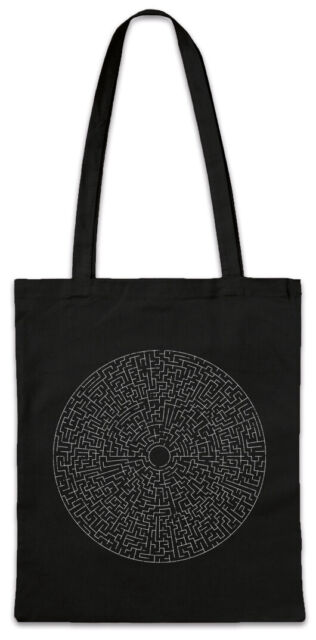 Circle Maze III Stofftasche Einkaufstasche Labyrinth Mystik Hypnose Hypnotize Circle Maze III Stofftasche Einkaufstasche Labyrinth Mystik Hypnose Hypnotize