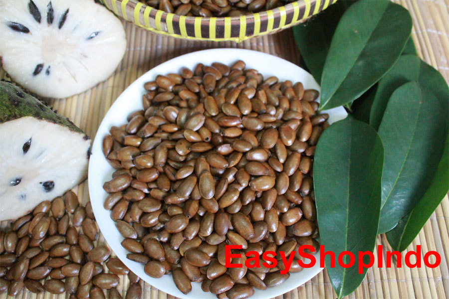 150 Smetannogo Guanabana Graviola Guyabano Annona Muricata Svezhie Semena Tropical Ebay