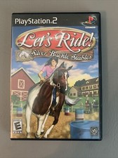 PLAYSTATION 2 Let's Ride! Silver Buckle Stables Video Game