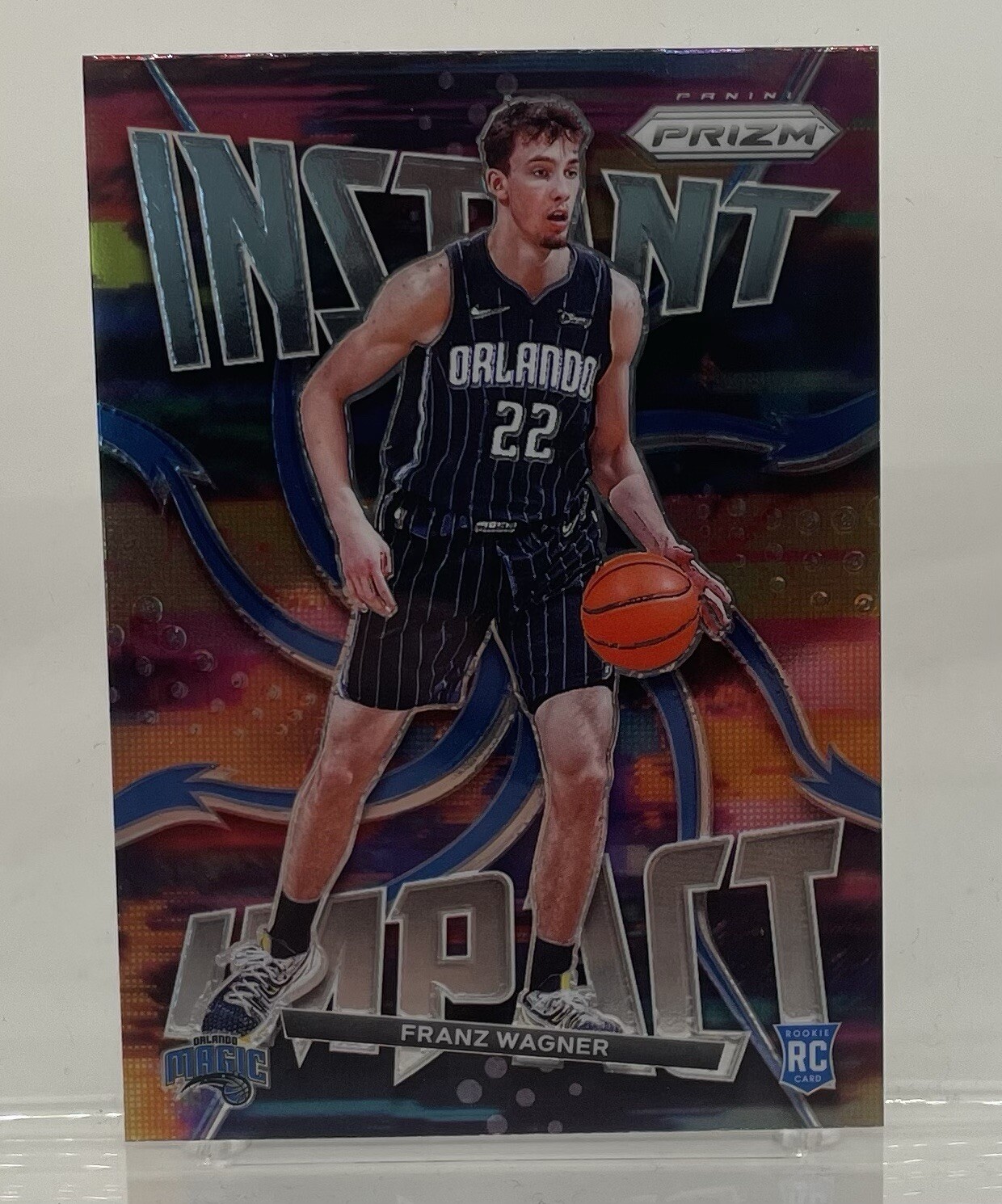 2021-22 Franz Wagner Panini Prizm Instant Impact RC Rookie #13 Orlando Magic