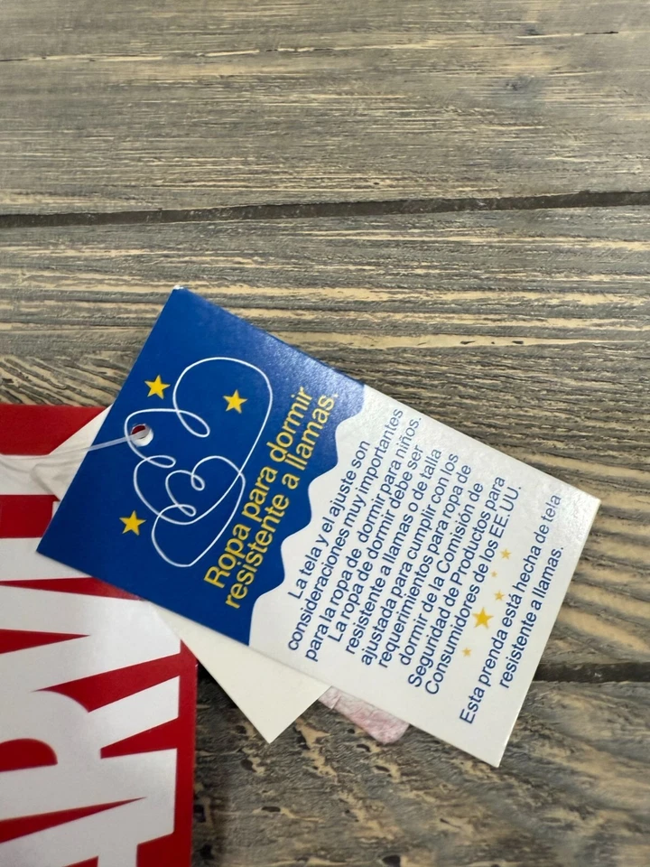 Marvel Kids Flame Resistant Spider-Man Pajama Pants Size 10 Red & Blue - Image 4 of 4