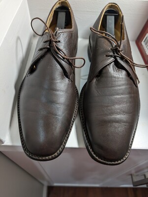Cole Haan Two Eyed Derby Dark Brown.  10.5M