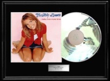 BRITNEY SPEARS BABY ONE MORE TIME WHITE GOLD SILVER PLATINUM RECORD LP RARE