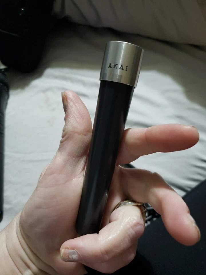 复古 Akai ADM-8 动态有线麦克风 1/4 英寸插孔 - 日本制造 — 第 2/4 张图片