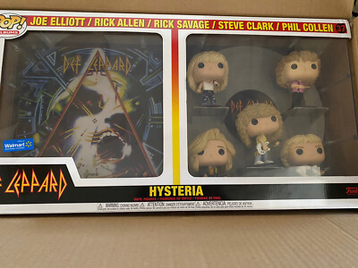 その他 Funko DEF LEPPARD Def Leppard 2020 Handpicked Funko Pop Rocks 5 Figure Set 147