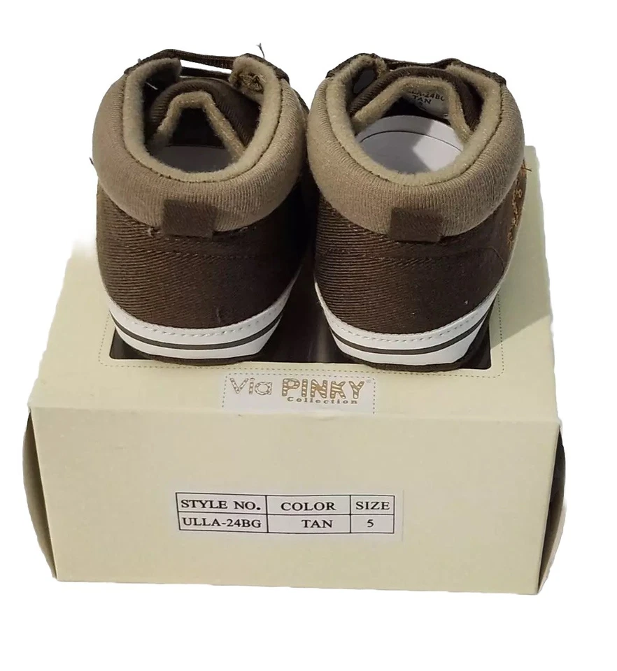 Zapatos de Bebé Colección Via Pinky Talla 5 - Nuevos con Envío Gratis Foto 3 de 4