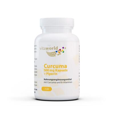 Vita World Curcuma 500 mg (120 Kapseln)