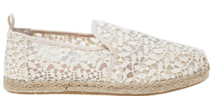toms white lace leaves