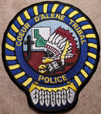 ID Coeur D'Alene Tribe Idaho Police Patch
