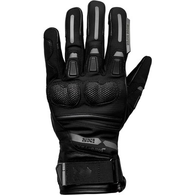 iXS Montevideo-Short-ST Motorradhandschuhe CE wasserdicht kurze Stulpe Leder