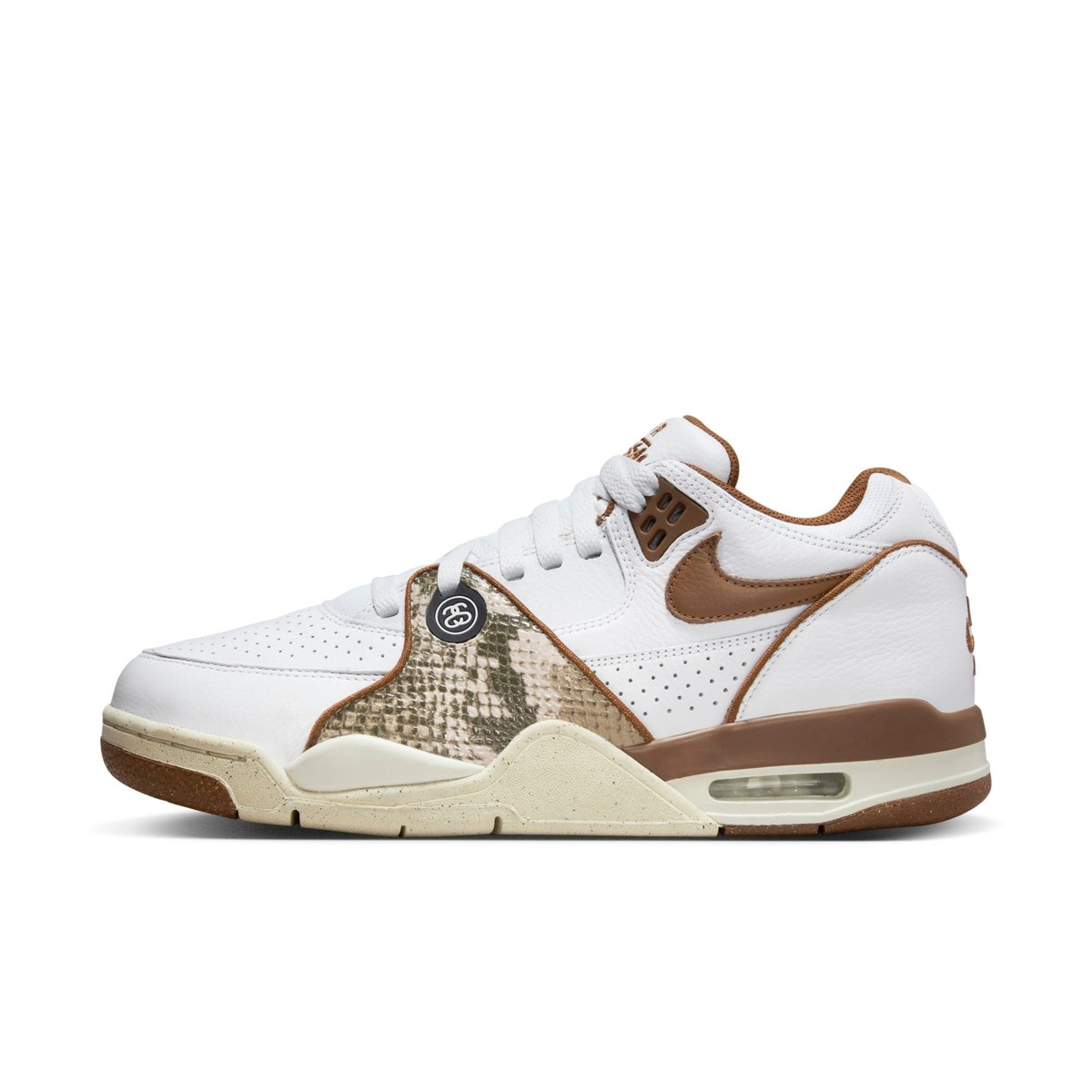 FD6475-100] Mens Nike AIR FLIGHT 89 LOW SP 'STUSSY PECAN' | eBay