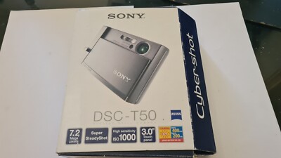 Sony CyberShot DSC-T50 7.2MP Digital Camera | eBay