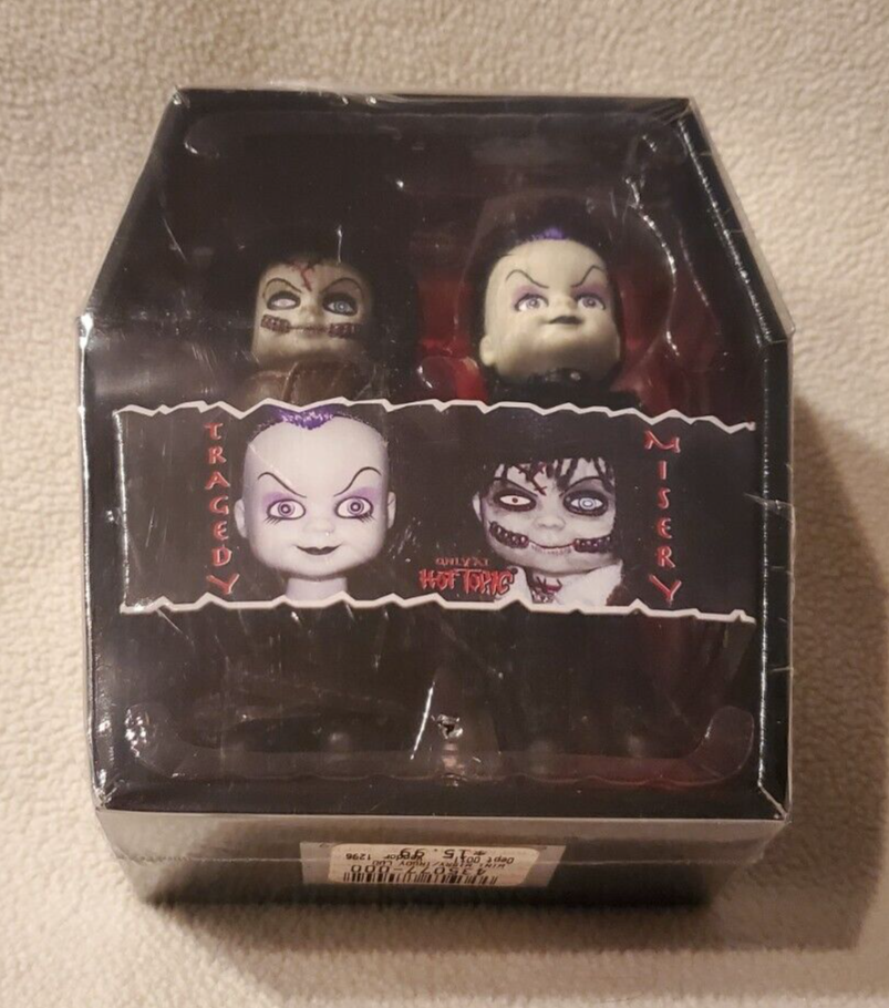 Living Dead Dolls Mini TRAGEDY & MISERY Hot Topic EXCLUSIVE Mezco