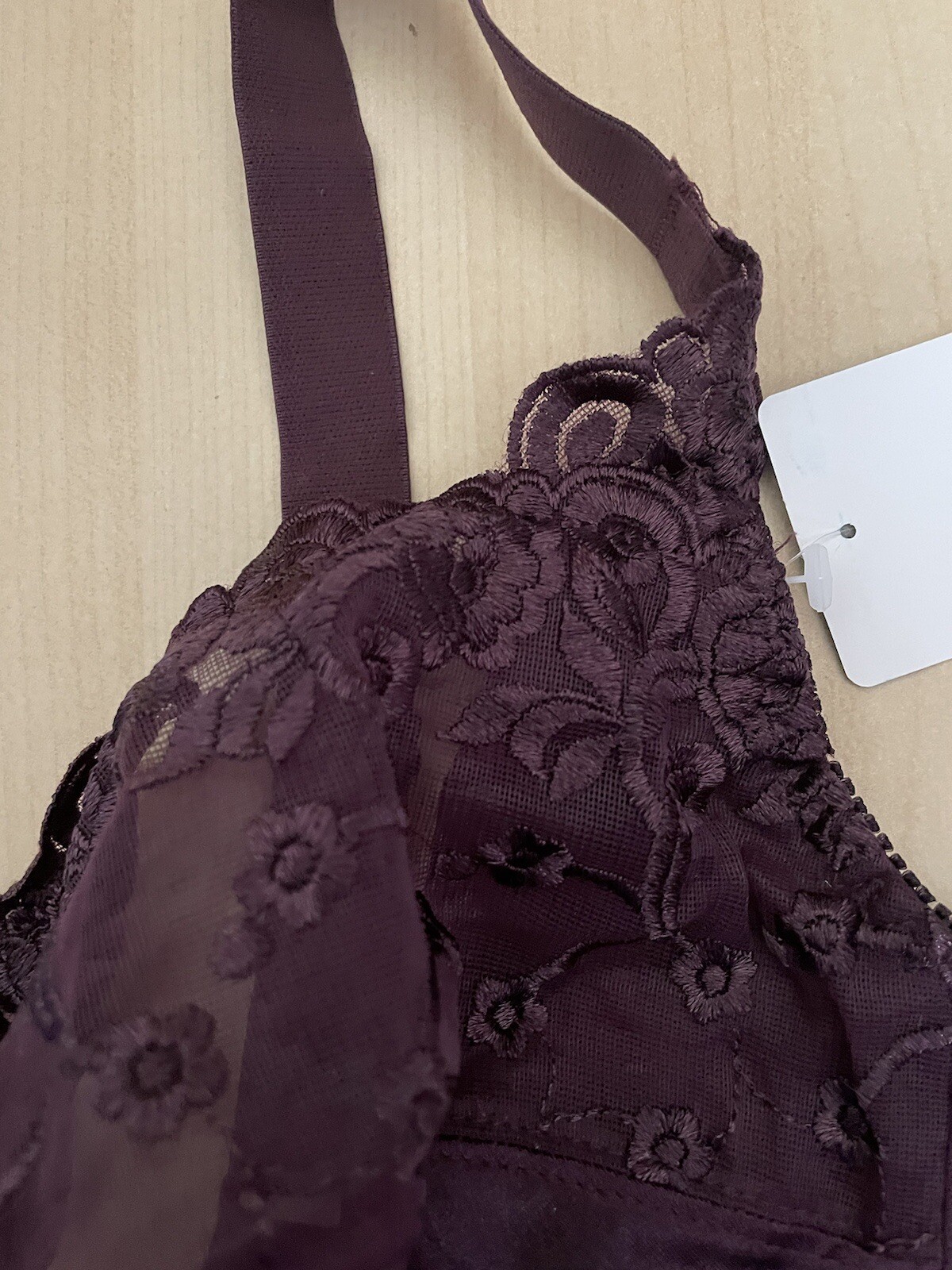Naturana 87543 BNWT Underwired Bra In Wine 46D eBay
