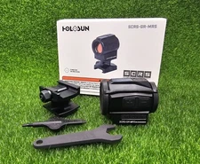 Holosun SCRS Solar Charging MRS Multi-Reticle System Green Dot Sight SCRS-GR-MRS