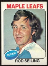 1975-76 Topps Rod Seiling #229 Toronto Maple Leafs 