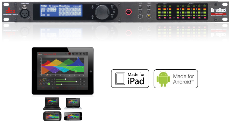 DBX Driverack VENU 360 Loudspeaker Management System 3-in