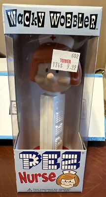 【FUNKO WACKY WOBBLER】 PEZ Doctor&Nurse Nurse Orange Hair Nursing Graduation Nurse Day PEZ