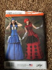 Simplicity pattern cosplay 1095 h5 uncut