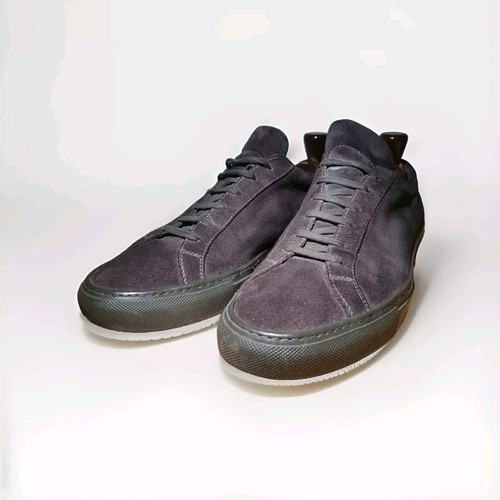 Common Projects Original Achilles Low Grey Suede Lace Up Sneakers. UK 9