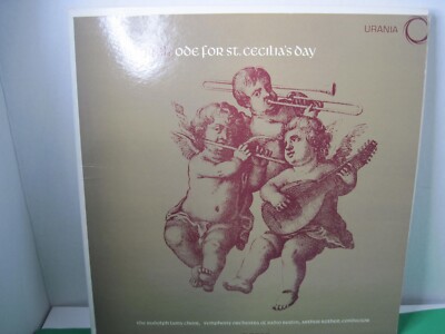 Frederick Handel: Ode for St. Cecilia's Day Symphony Orchestra 33LP vinyl record