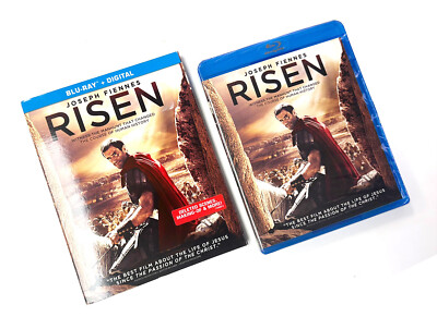 Risen (Blu-ray 2016) Joseph Fiennes, Tom Felton with Slipcover Brand NEW Sealed