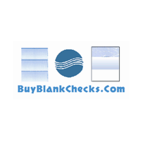 75 Sheets - 225 Checks Blank Check Stock Paper - Blue - Three (3) on a Page - Picture 5 of 5