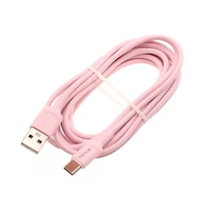 For Samsung Galaxy Z Flip6 - Pink 10ft Long USB-C Cable Charger Cord Power Wire
