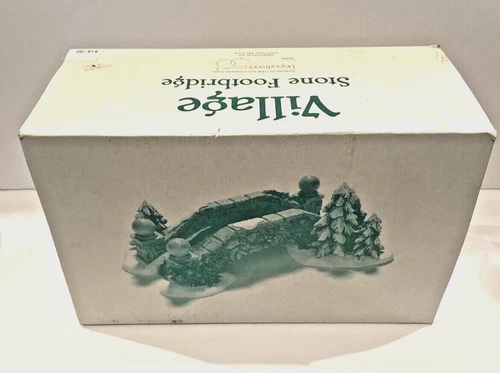 Department 56 Village Accessory STONE FOOTBRIDGE #52646 NEW IN BOX