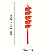 Single Fish - New Year On Fish Skewers Decorative Pendant