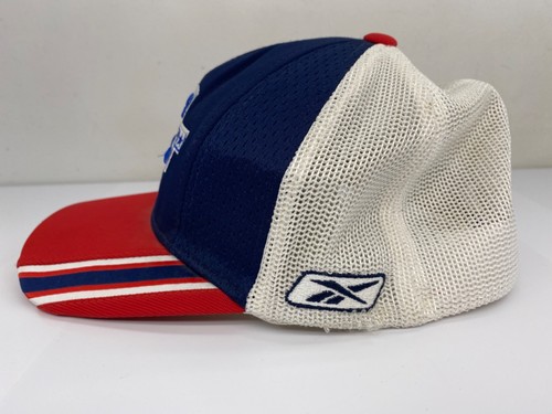 Reebok NFL Super Bowl XL Detroit Hat Cap Mesh Back Red White Blue OSFA USED - Picture 4 of 17
