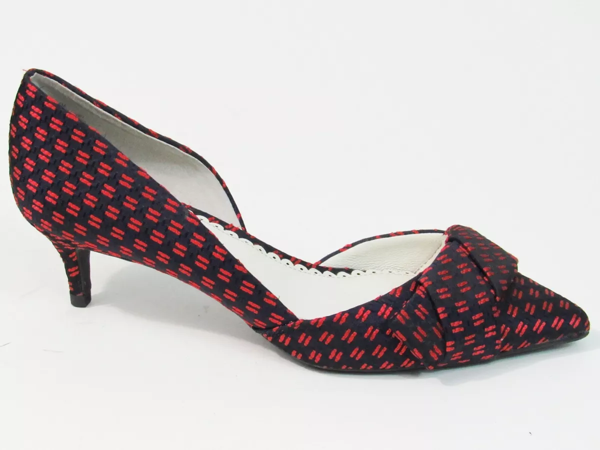 1901 Barrett Bow Pump Black Red 6.5 M eBay