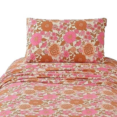 Jersey floral ropa de cama