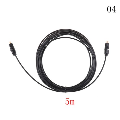 Black TOSLink Fiber Optical Digital Audio Cable 1.5M 2M 3/5M joJCAUJCAUJCAU GA - Afbeelding 12 van 16