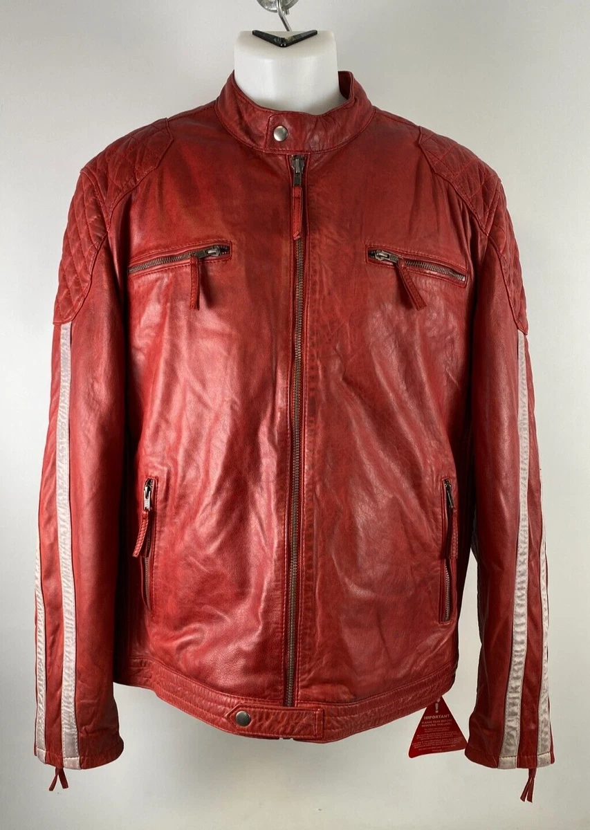 Joe Browns 98 Road Holder Leather Jacker New Sunset RRP 200