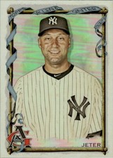 2023 Allen & Ginter 104 DEREK JETER Silver Portrait Hot Box - YANKEES