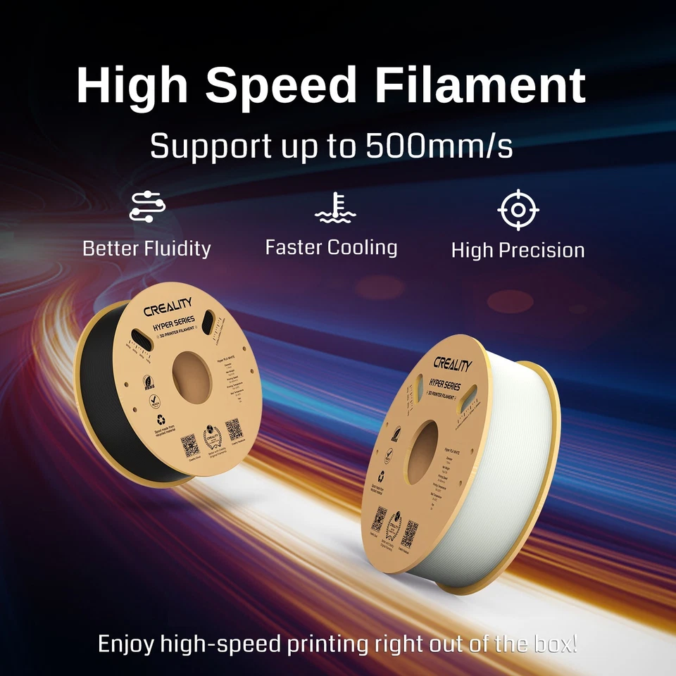 Impresora 3D Creality Ender 3 V3 KE, paquete de 1 kg x 2 PLA de alta velocidad incluido Foto 2 de 4