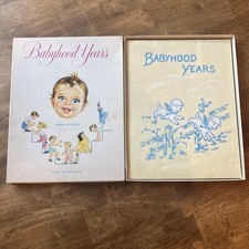 Vintage 1970s Babyhood Years Album - Sanitoy - RARE / YELLOW / NEW IN BOX MINT