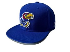 Kansas Jayhawk Fitted Hat - 6 3/4, The Game brand