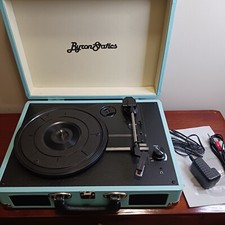 Byron Statics KTS-601 Classic Turntable 3 Speed Record Player