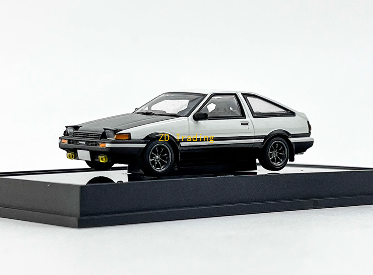 ZD AUTOart 1:64 JDM Carbon Hood AE86 SPRINTER TRUENO Initial D